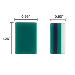 <span class=keywords><strong>Mahjong</strong></span> américain de luxe pliable et portable, 160 tuiles, gravé en <span class=keywords><strong>3D</strong></span>, en acrylique, 4 couches, vert, vente en gros, directement de l'usine - Product Image 6