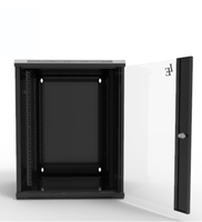 Armoire murale OEM 4U 4U-27U 600x550, rack de serveur double section en acier SPCC, en stock