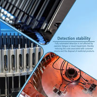 Machine d'inspection visuelle automatique pour ampoules, flacons, seringues, équipement de détection de particules étrangères