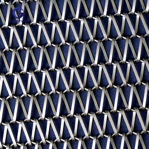 חוט נירוסטה אריג רגיל רדיאטור מסך ארון עם שירות חיתוך מורחבת רשת תיל מתכת דקורטיבית - Product Image 1