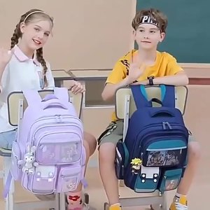 2026 Unisex Multifunctional Waterproof Kids <strong>Backpack</strong> Fashionable Cartoon Pattern Zipper Closure for Primary <strong>School</strong> Boys Girls - Product Image 5
