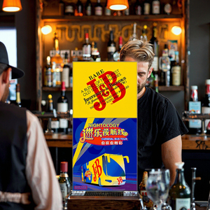 Póster Publicitario <span class=keywords><strong>EL</strong></span> Apto para Diseño Personalizado de Vodka/Brandy/Ginebra/Cerveza, etc. Para uso en las paredes de bares/KTV - Product Image 5