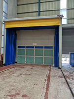 Cabine de peinture télescopique rétractable, cabine de peinture mobile pliable, cabine de peinture pour revêtement liquide, pour usage industriel