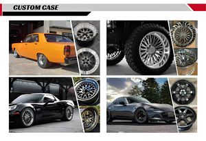 Rines Personalizados 24x12 24x14 26x12 26x14 26x16 28x16 30x16 Pulidos 6x5.5 8x170 8x180 Ruedas Forjadas para Camionetas y Autos de Pasajeros - Product Image 5