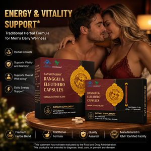 Capsules d'Angelica <span class=keywords><strong>Sinensis</strong></span> Acanthopanax 5g – Soutien Immunitaire, Qualité Alimentaire, Origine Baie de Goji – Complément Santé pour Hommes - Product Image 1