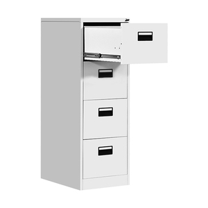 Luoyang gran espacio de Metal 4 cajones Oficina bloqueable Lateral Vertical archivador postigos con palo - Product Image 3