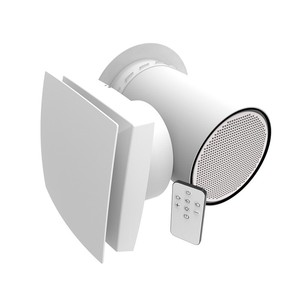 Petite maison salle de fumée unités d'air frais ventilateur épuisant ventilateur d'air frais mini ventilateur de récupération d'énergie mur à travers le type ERVs - Product Image 1