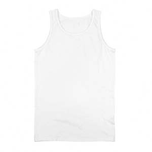 Hommes 100% coton côtelé gilet haute qualité sans manches course débardeur serré Sport Gym Fitness Muscle haut - Product Image 6