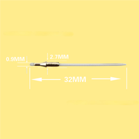 Stylo faisant des pièces stylo marqueur vide plume vide plume métal microporeux plume