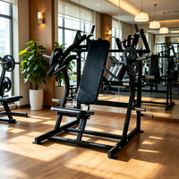 Presse pectorale isolalette de style Hammer, à charge par plaques, équipement de gym commercial robuste