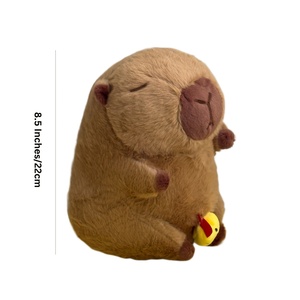 Capybara Mới Mềm Thú Nhồi Bông Búp Bê Tiểu Thuyết Gà Phong Cách Khai Sáng Món Quà Tuyệt Vời Đồ Trang Trí Sang Trọng - Product Image 2