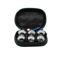 Jeu de pétanque miniature, sac de 6 boules, couleur et logo personnalisables, boules de pétanque Obut