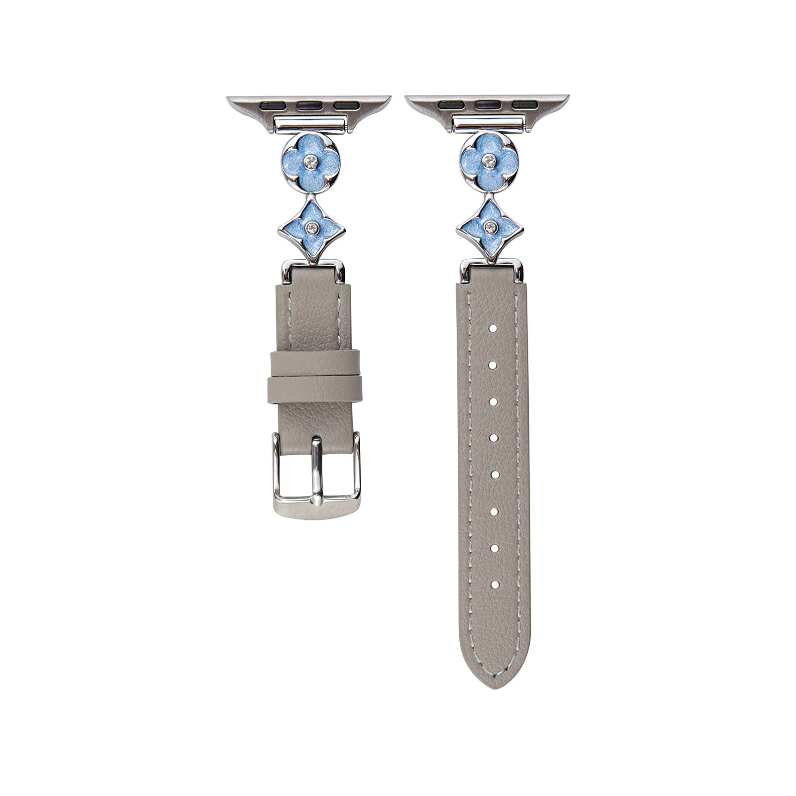 light gray-blue flower