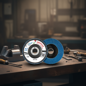 Disque à lamelles Fervi Smartflex 125 mm, disque abrasif sans fer pour ponçage du métal - Product Image 2