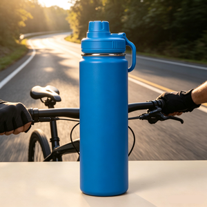 Nouvelles Bouteilles d'Eau en Acier Inoxydable à Double Paroi Isolées sous Vide avec Logo Personnalisé et Petite Ouverture pour le Sport et la Gymnastique – Modèle 2026 - Product Image 6