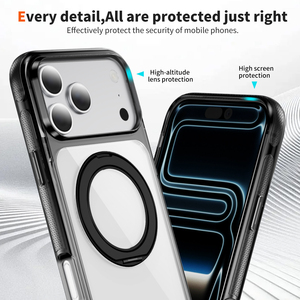 <span class=keywords><strong>360</strong></span> °   <span class=keywords><strong>Coque</strong></span> de téléphone <span class=keywords><strong>magnétique</strong></span> antichoc avec support pour <span class=keywords><strong>iPhone</strong></span> 17 Pro Max 16E 17 Air <span class=keywords><strong>11</strong></span> 12 13 14 Plus 15 Pro - Product Image 2