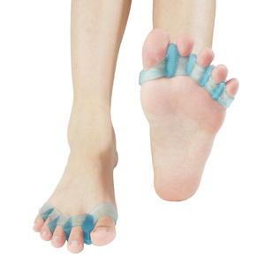 Nouveau PGYUD séparateur à cinq orteils SEBS respirant orteil Valgus correcteur <span class=keywords><strong>Points</strong></span> de Massage protection orteils qui se chevauchent en forme de pont - Product Image 2