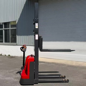 Apilador de Palés Eléctrico, Elevador de Palés de 1000 kg, 1500 kg, 2000 kg, Apilador Semieléctrico, Precio de Apilador Eléctrico Walkie - Product Image 5