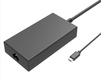 Chargeur USB C PD GaN 240W avec prise d'entrée C6 C8 C14, adaptateur secteur mince 5V-48V pour ordinateur portable, téléphone, ordinateur portable, logo personnalisé