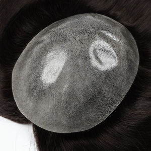 Prothèse capillaire longue en cheveux naturels pour femmes, avec base en peau complète, de haute qualité - Product Image 5