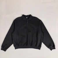 Felpa in Cotone Felpato di Alta Qualità con Collo a Polo, Vestibilità Comoda, Personalizzabile, dal Produttore