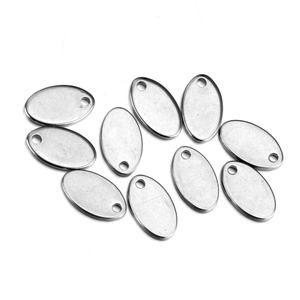 Colgantes de Joyería Unisex de Acero Inoxidable Plateado, Estilo Simple - Product Image 1