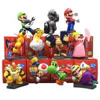 2022 Amazon vendita calda giocattoli per bambini scatola cieca Super Mario Action Figure giocattoli ciechi per bambini