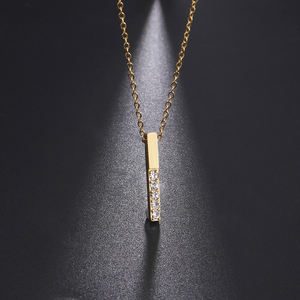 <span class=keywords><strong>Collana</strong></span> con <span class=keywords><strong>pietre</strong></span> preziose da <span class=keywords><strong>uomo</strong></span> CZ <span class=keywords><strong>collana</strong></span> con ciondolo con diamanti da <span class=keywords><strong>uomo</strong></span> in acciaio inox - Product Image 1