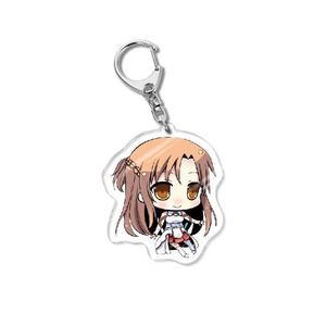 29 Styles SAO Kazuto Kirigaya Asuna Yuuki Figurine en Acrylique Imprimée UV Porte-clés Personnage Anime en Plastique Décoration Cadeau - Product Image 2