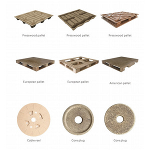Presse à palettes hydraulique haute productivité avec moteur de 48 kW, roulement et engrenage pour le traitement des déchets de bois aggloméré - Product Image 6
