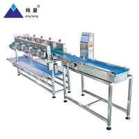 Hoge capaciteit fruit sorteermachine 1000g industriële gewichtssorteer- en batchmachine fruitsorteerder