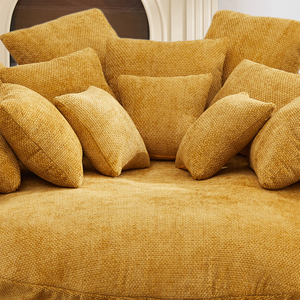 Sofá en Caja Jumbo Chenille Cloud de Canadá Overseas Warehouse, Sillón Nido, Ahorro de Espacio, Compresible - Product Image 4
