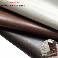 Échantillons Gratuits Cuir Synthétique PU Écologique Imperméable à l'Eau, Doux et Confortable, pour Chaussures et Sacs, Effet Huileux Naturel