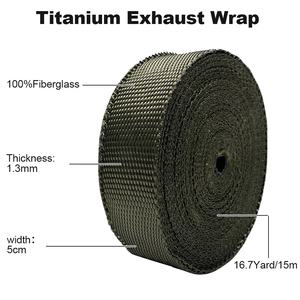 Envoltório térmico Titanium Manifold Heat <span class=keywords><strong>Exhaust</strong></span> Pipe Tape - Product Image 4