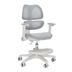 Chaise ergonomique <span class=keywords><strong>pour</strong></span> enfants Five Star Base avec dossier en maille et repose-pieds <span class=keywords><strong>pour</strong></span> chambre d'étudiant, cours en ligne et salle de tutorat à domicile - Product Image 1