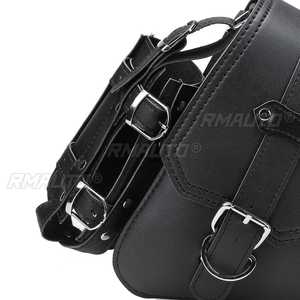 Alforjas Laterales Universales de Cuero PU para Motocicleta, Bolsas de Herramientas, para Honda/Suzuki/Kawasaki/Yamaha - Product Image 4