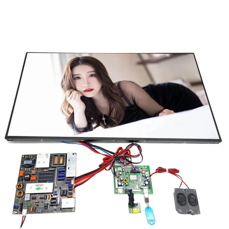 Boe Lcd Paneel DV550QUM-N10 Inch 4K LCD-Scherm Resolutie 3840X2160 Helderheid 800 Cd/M2 (Typ.) Toegepast Display Digitale Bewegwijzering