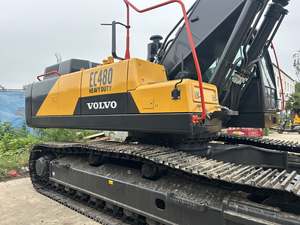 Excavadora Usada Volvo EC480 de 48 Toneladas, Excavadora de Orugas de Segunda Mano, Excavadoras para Ingeniería y Construcción, Bomba de Caja de Cambios Principal, Rodamiento, CE - Product Image 3