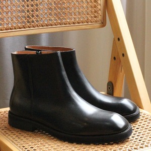 Bottes Chelsea montantes pour hommes, style britannique, printemps-été, patchwork, à lacets, bout carré, rehaussantes, légères et antidérapantes - Product Image 3