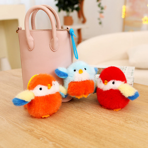 Portachiavi in peluche adorabile uccello-Mini pappagallo imbottito macchina artiglio <span class=keywords><strong>regalo</strong></span> - Product Image 6