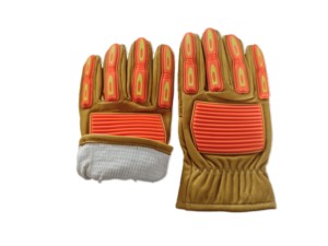 Unzerstörbare schnitt feste Handschuhe aus Rindsleder XL-Größe Anti-Impact Anti-Vibration Anti-<span class=keywords><strong>Cut</strong></span> für mechanisches Hand bohren - Product Image 3