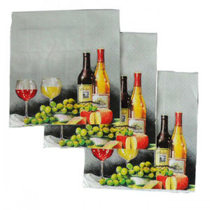 Chất lượng cao bán buôn tùy chỉnh in ấn dùng một lần gấp khăn ăn serviette nhà hàng giấy khách sạn cao cấp mô - Product Image 1