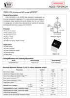 NCE Power NCES170P01KDH 1700V 6.7A MOSFET de Potencia de Canal N SiC Montaje en Superficie TO-263-7L 101W 100% Original y con Código de Lote Rastreable