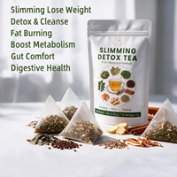 Thé Détox Minceur 14 Jours 3g X 14 Sachets de Thé Brûleur de Graisse Ventre Plat Nettoyant Stimulant le Métabolisme Thé Herbal Fit