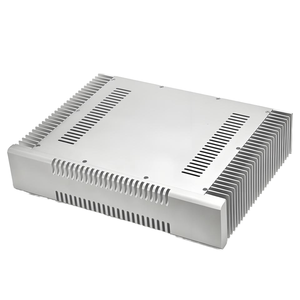 Tùy chỉnh Anodized Stereo Mixer khuếch đại công suất nhôm đùn bao vây CNC gia công Loa trường hợp âm thanh thiết bị - Product Image 2