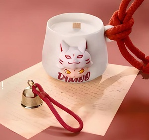 DIMOO no puede dormir esta noche. La serie de espíritus zorro y perros de tres cabezas del infierno están decorados con velas perfumadas. - Product Image 2