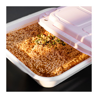 Eco-Friendly Foamed PP Instant Ramen Container for Kitchen Use