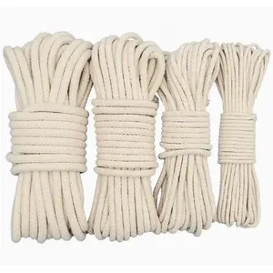 High Quality 4mm 6mm Twisted Jute Hemp Packaging Ropes With Good Price