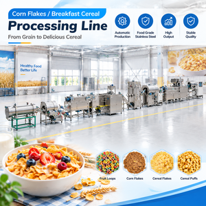 Linea di Produzione Automatica di Snack di Mais con Estrusore a Doppia Vite per la Fabbricazione di Kurkure e Nik Nak - Product Image 1