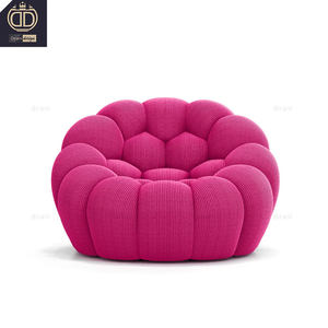 Nouveau Fauteuil Bulle Roche <span class=keywords><strong>Bobois</strong></span> <span class=keywords><strong>Design</strong></span> Rose Charmant Chaise Maison Détente Accoudoir Élégant Moderne Luxe Salon - Product Image 2